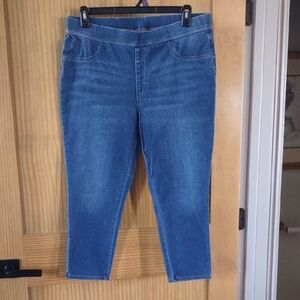 Time and Tru Women's Blue Ankle Length Jeans